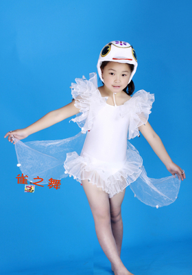儿童白鹅动物小鹅演出服装白鹅 /小白鹅造型头饰 小白鹅演出服装