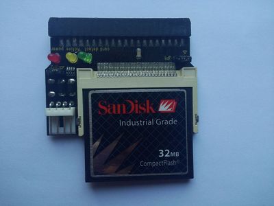 优质32M CF卡固态硬盘电子硬盘取代40针IDE 老硬盘 工控机用开票