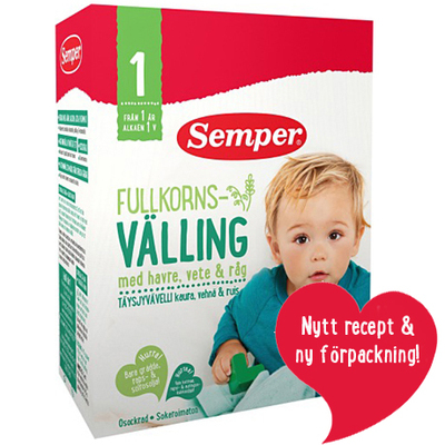 瑞典Semper森宝谷物奶粉1岁以上 粗粮搭配 促销包邮