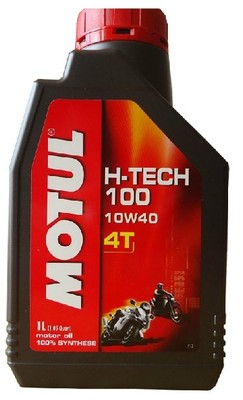 正品法国MOTUL摩特机油 全合成H100机油 10W40摩托车专用