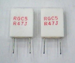 无感电阻   5W  0.22R  /0.47R  供选 可直代KOA的5W