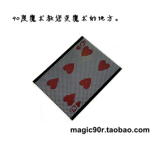 上海魔术道具 进口版WOW  真空中的交换 精装带盒（90°魔术）