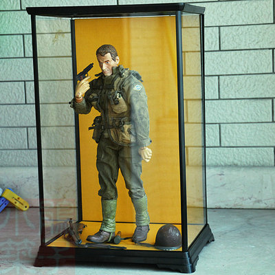 【小筑】玻璃展示盒陈列罩 1:6兵人模型人偶专用 长宽高21*16*33