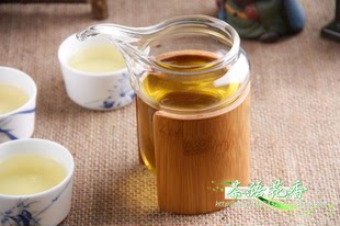 纯手工加厚竹围鹰嘴玻璃公道杯台湾茶海耐热玻璃茶具分茶器新品