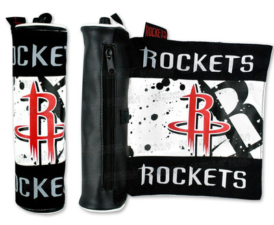 球迷用品美国NBA篮球火箭队卷轴笔筒初中生文具盒小学生铅笔袋男