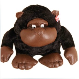 搞怪创意生日礼物 特价大号金刚黑猩猩毛绒玩具 大嘴猴子公仔玩偶