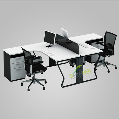 办公家具办公桌办公屏风组合卡位时尚简约职员桌电脑桌钢制桌
