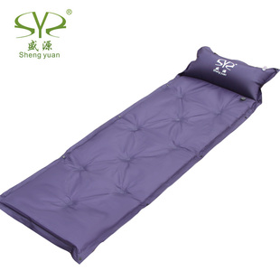 盛源户外自动充气垫可拼接露营装备防潮垫睡垫单人地垫睡垫