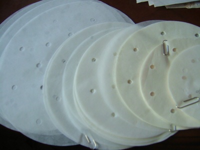 圆形打孔蒸笼纸（硅油纸不粘）各种尺寸 进口烤盘纸