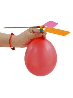 科技小制作 儿童益智玩具 幼儿培训班 科学实验器材 气球直升机