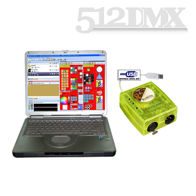 Sunlitelight/Suite/DMX512 USB灯光控制器/