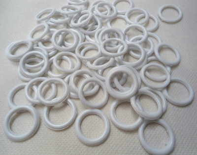 1000个包邮 DIY手编包钩包塑料圈 空心线钩包材料配件 塑料圈圈