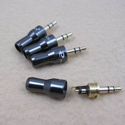 美国百威 3.5mm立体声耳机插头 维修 换双声道对录耳机插头