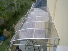 露台，耐力板阳光房，制作玻璃阳光房，不锈钢架