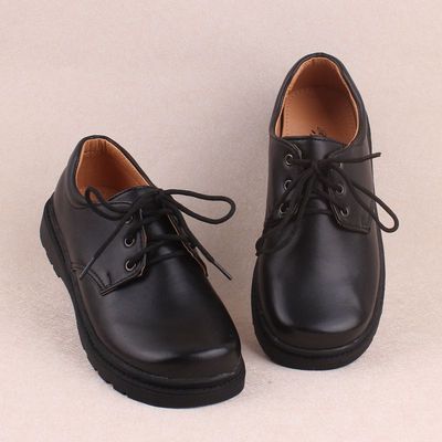 正品黑色绅士男童皮鞋学生演出鞋儿童单鞋学院宝宝cos皮鞋大码鞋