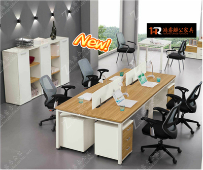 简约现代组合位员工办公桌 新款电脑桌职员桌HR-BT2