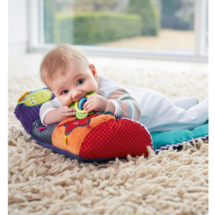 0-1岁益智原单 mamas&papas婴儿爬爬毯趴趴枕抱枕游戏毯儿童枕