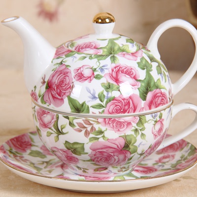 特价杯碟壶具套装咖啡杯骨瓷便携式欧式英式茶具简约创意结婚礼品