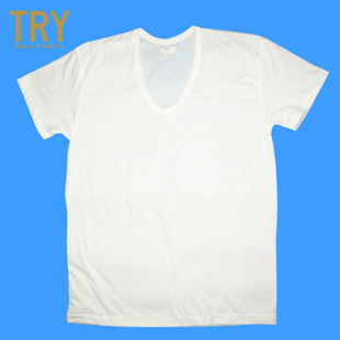 专柜正品韩国第一内衣品牌TRY内衣男T恤夏纯棉圆领短袖打底衫