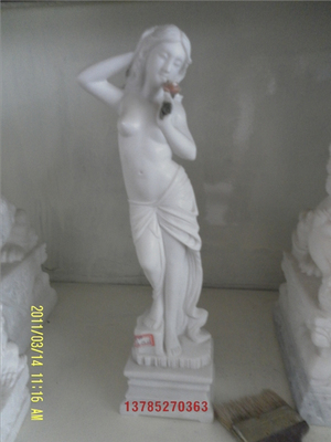 摆件汉白玉西方人欧式人人物雕塑天使雕塑lh-001