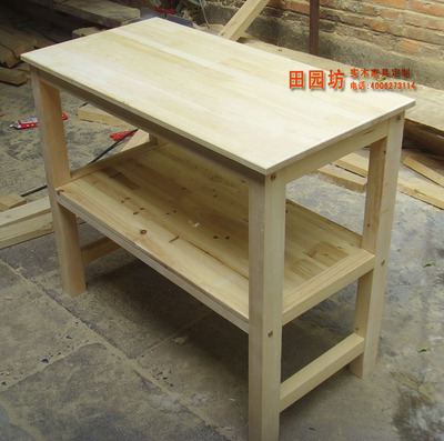 储物桌实木餐桌椅组合伸缩简约现代简易吃饭桌子折叠餐桌双层桌子