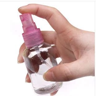 彩色透明30ml喷瓶喷雾瓶小喷壶化妆水爽肤水分装瓶/颜色随机发