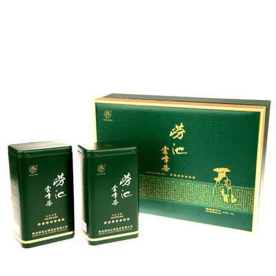 正品大众茶叶绿茶崂池一级茶叶礼盒 青岛特产崂山绿茶 特价包邮