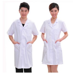夏季标准医生服 男女长袖 短袖实验服 薄款白大褂 护士服特价包邮