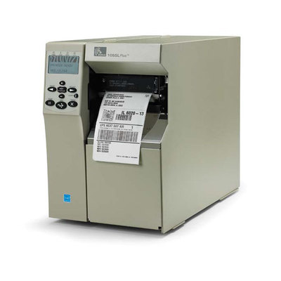 预售斑马105SLPlus 300dpi条码打印机不干胶价格标签打印机标签