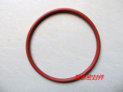 热供橡胶圈白色半透明锈铁红色防水硅胶密封圈o型圈密封圈橡皮圈
