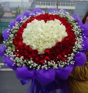 潍坊鲜花实体店99朵红玫瑰鲜花速递同城生日鲜花求婚鲜花花店送花