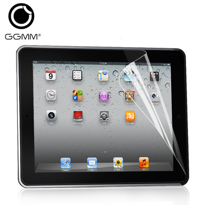 古古美美GGMM new iPad 保护膜 iPad3/4屏幕贴膜 iPad2 高清贴膜