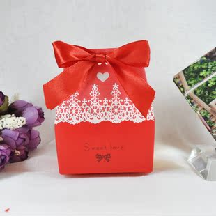 婚礼喜糖盒子个性创意韩式欧式结婚喜糖盒子纸盒批发婚庆用品西安