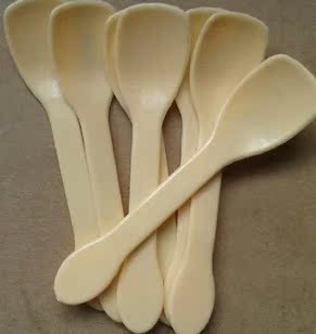 加厚布丁勺子 酸奶勺子 一次性环保勺子 冰激凌勺子 刨冰勺子瓶