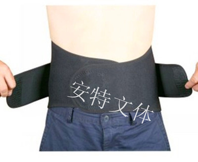 可调弹簧条支撑加压护腰带/束身瘦身保暖/运动护腰带