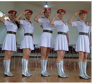 女款海军服国军空军服迷彩服 表演服 演出服饰影视服