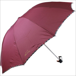 厂家直销 布尔享正品3311强力拒水商务伞 男士折叠大伞面晴雨伞