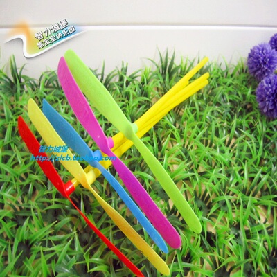 塑料蜻蜓 飞天仙子 经典亲子游戏 儿童竹蜻蜓类飞碟飞盘玩具 特价