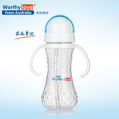 婴儿童水杯保温吸管杯正品迪士尼米奇水壶宝宝杯带吸管 婴儿水杯