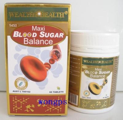 澳洲wealthy health Maxi Blood Sugar Balance富康强力血糖平
