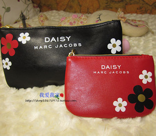 杂志揭载款 PU皮化妆包 收纳包 手拿包 包中包黑红两件套 小钱包