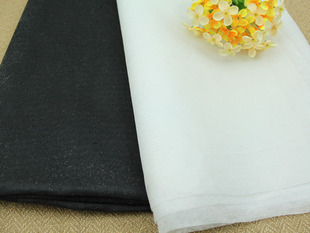 辅料 制衣 粘合衬 黑 白 纸衬布 粘衬 热熔衬 硬单面胶衬 2元/米