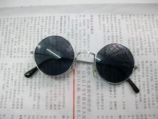 怀旧小圆眼 时尚墨镜 非主流太阳镜时尚太阳眼镜 个性小圆镜