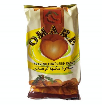 泰国进口 OMARE 酸角糖 酸子糖 心形糖果 喜糖 220g 酸甜美味