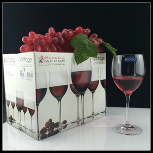 促销包邮波兰·克罗斯诺 进口无铅高脚水晶杯 红葡萄酒杯350ml