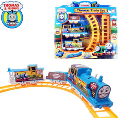 儿童玩具 拖马思电动轨道火车头模型 超好玩的托马斯电动玩具