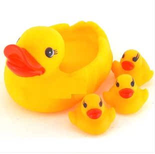 小黄鸭子 戏水鸭 婴儿宝宝洗澡玩具童戏水玩具