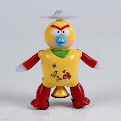 正品新款儿童电动玩具 愤怒小鸟机器人 多功能跳舞系列玩具