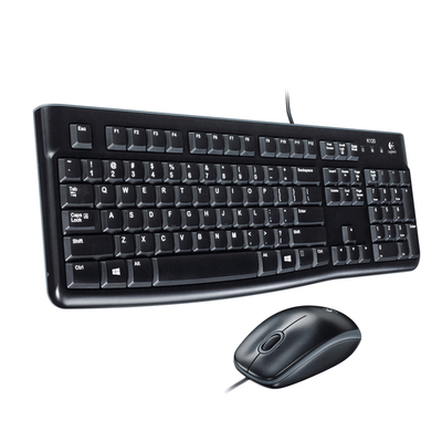Logitech/罗技MK120有线键鼠套装 有线键盘鼠标 USB接口 超薄