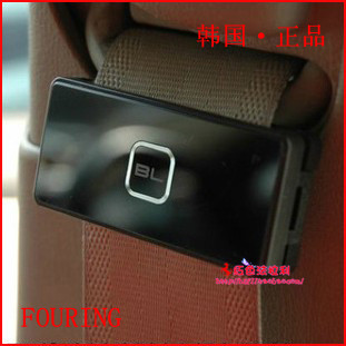 韩国 汽车安全带松紧调节器 车用护肩带夹扣 保险带固定防滑夹子